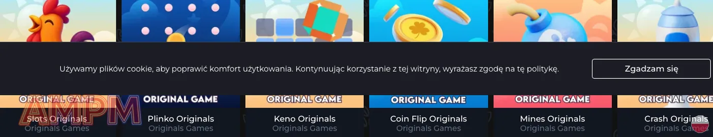 AMPM Casino – bonus powitalny