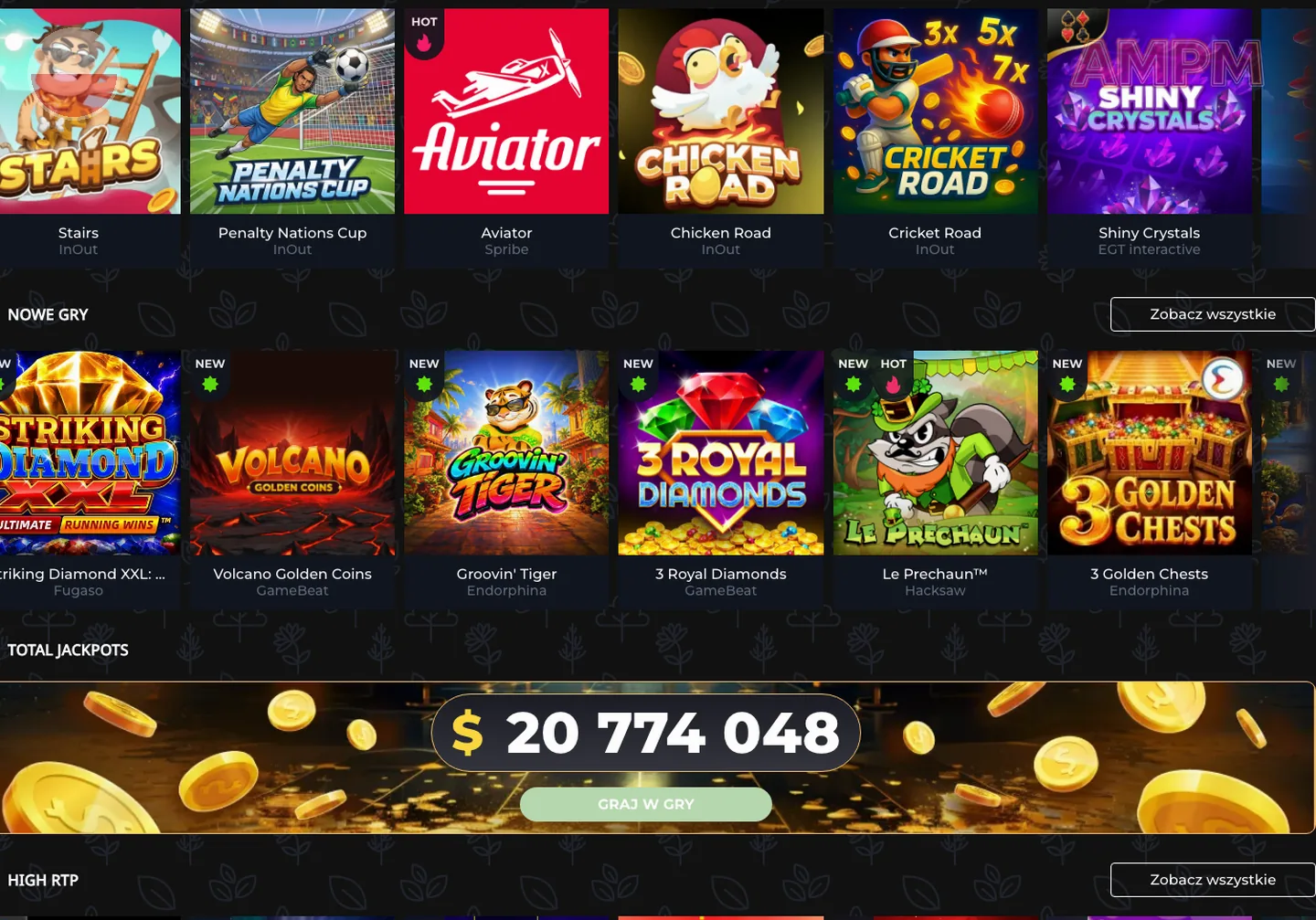 AMPM Casino – gry i automaty