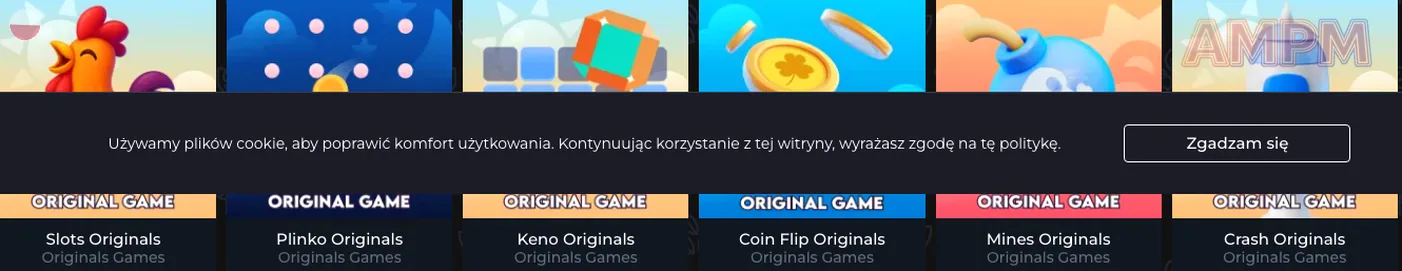 AMPM Casino – bonus powitalny