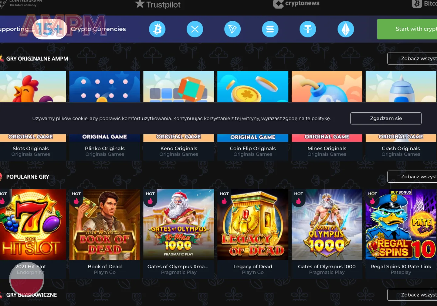 AMPM Casino – rejestracja