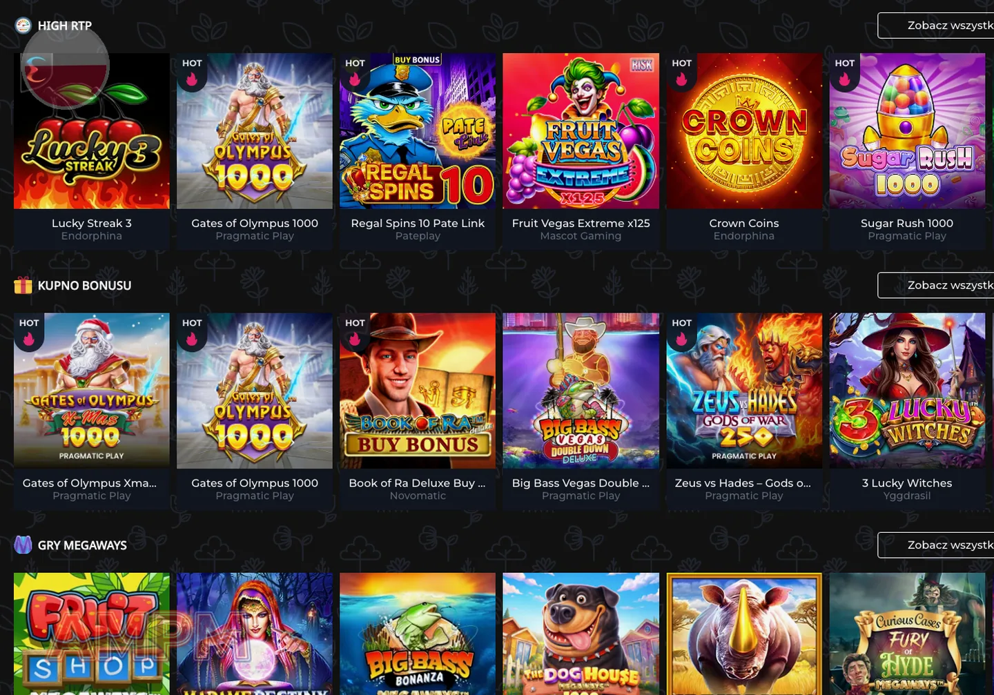 AMPM Casino – gry i automaty