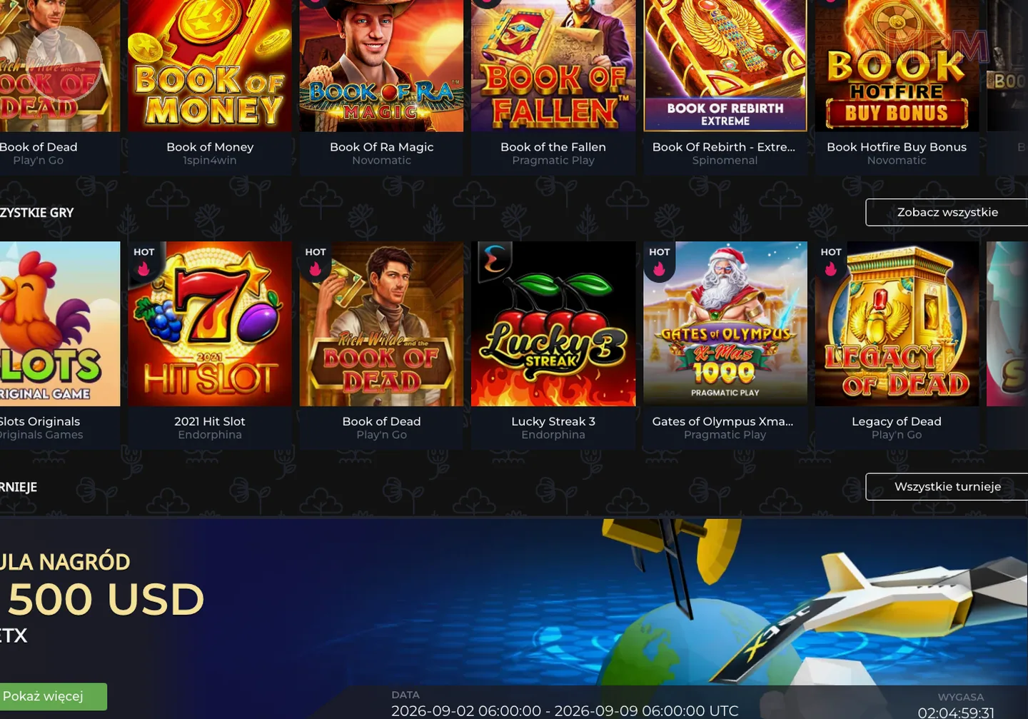 AMPM Casino – gry i automaty